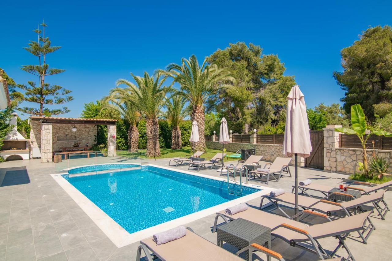 Luxury Villa Vanato & Pool Koukounariá Eksteriør bilde