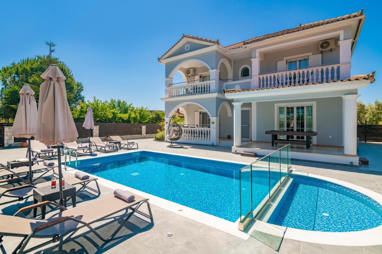 Luxury Villa Vanato & Pool Koukounariá Eksteriør bilde