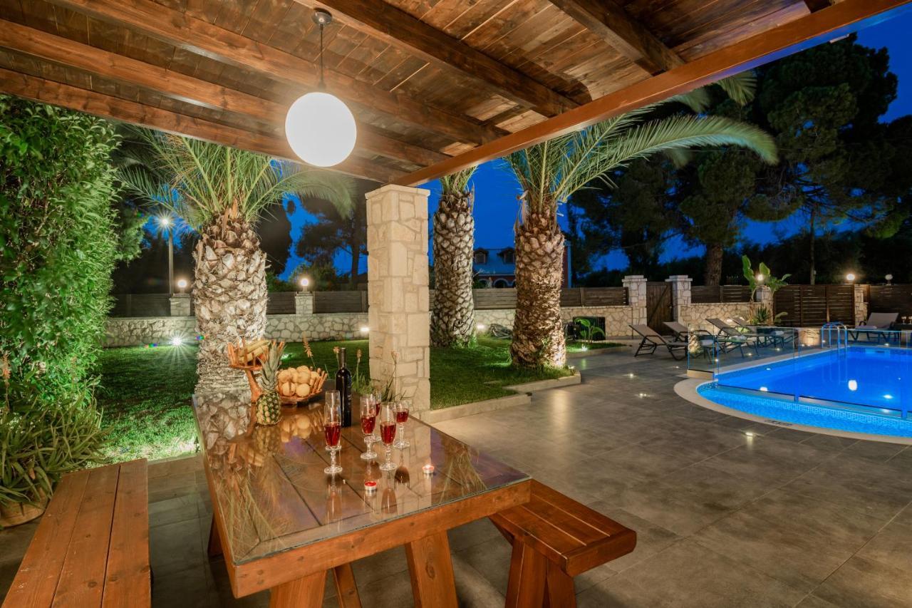 Luxury Villa Vanato & Pool Koukounariá Eksteriør bilde